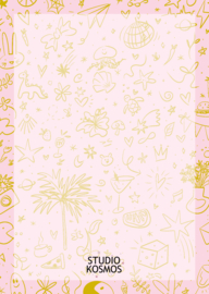 Studio Kosmos notitieblok A6 doodle dreams