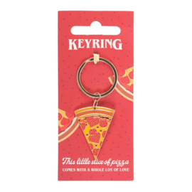 Sleutelhanger pizzapunt