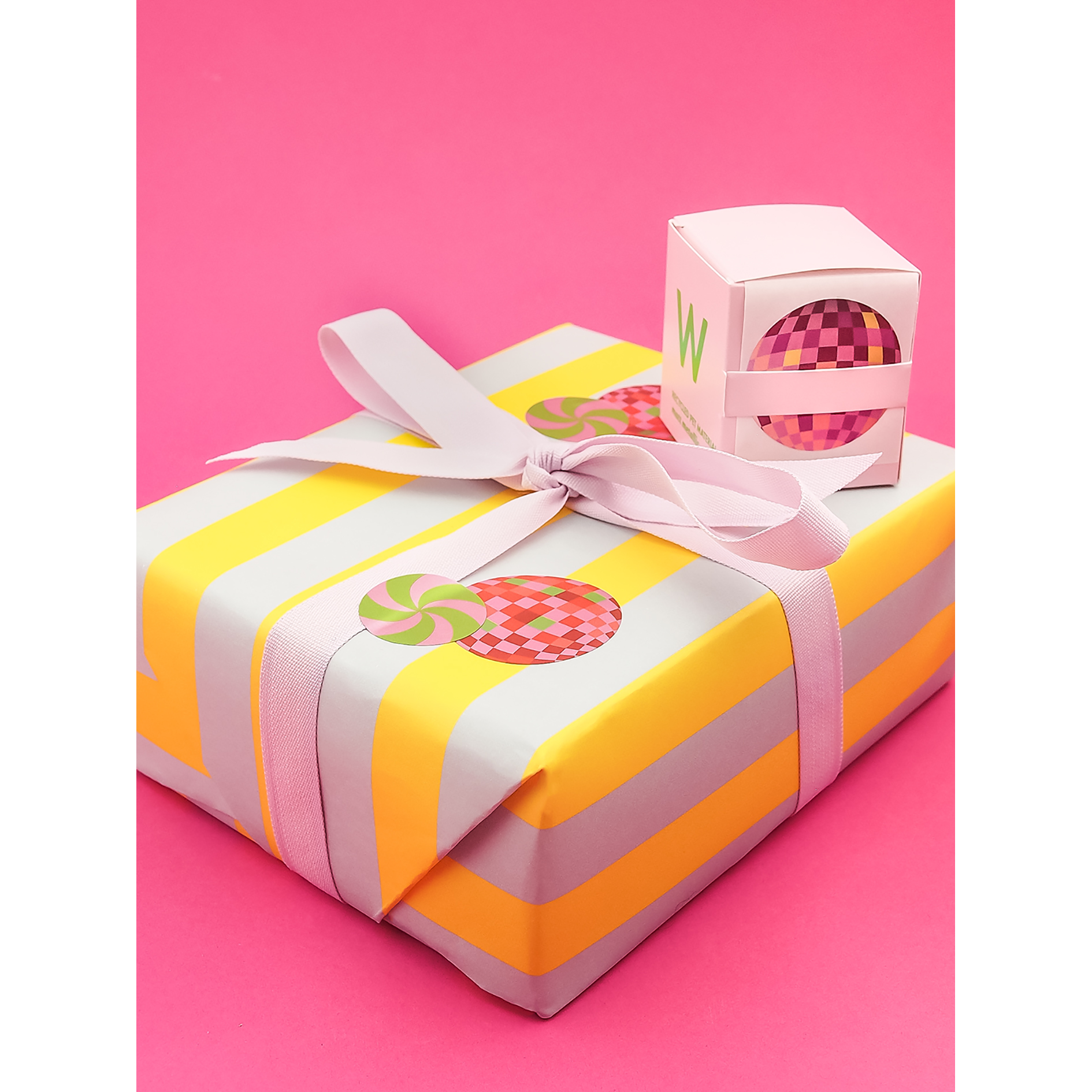 Wowgoods disco stickers op rol