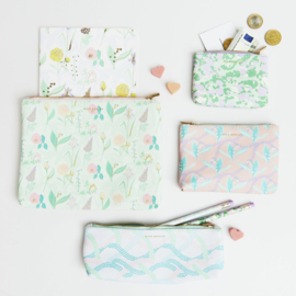 Rico Design etui sky gemarmerd groen lila