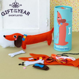 Rex London DIY Maak je eigen teckel knuffel