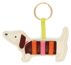 Rex London teckel sleutelhanger