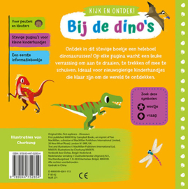 Boek: Kijk en ontdek! Bij de dino's