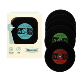 Rex London vinyl record LP onderzetters set