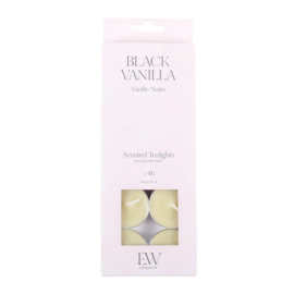 Waxinelichtjes geur black vanilla