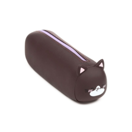 Siliconen etui bruine kat