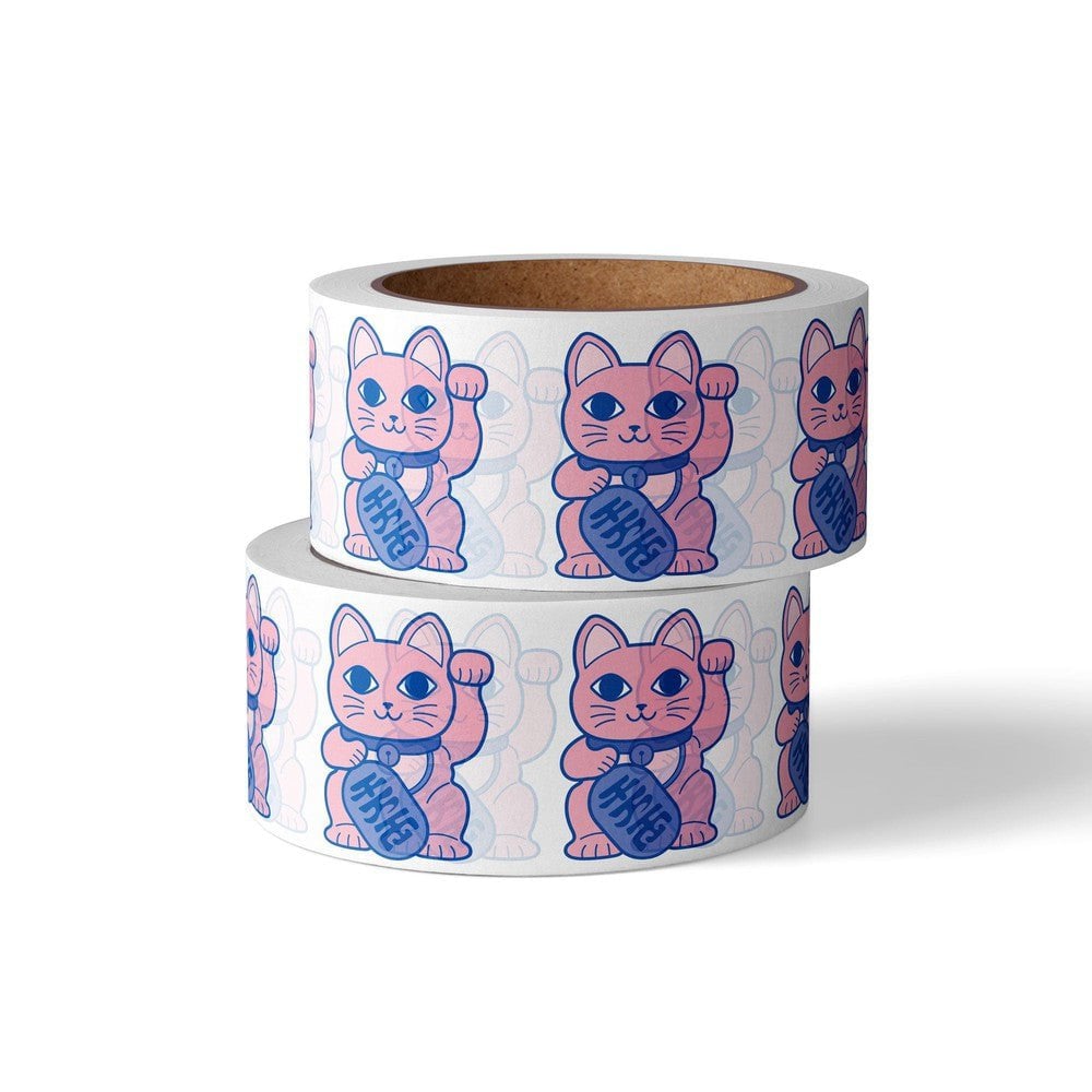 Studio Inktvis washi tape lucky cat maneki neko