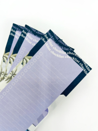 Paper Prints noteblock Checklist