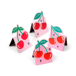 Magnetische boekenleggers kersen