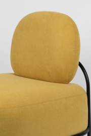 Polly lounge chair geel