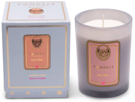 Vondels geurkaars Stay Wild - Musk & Vanilla
