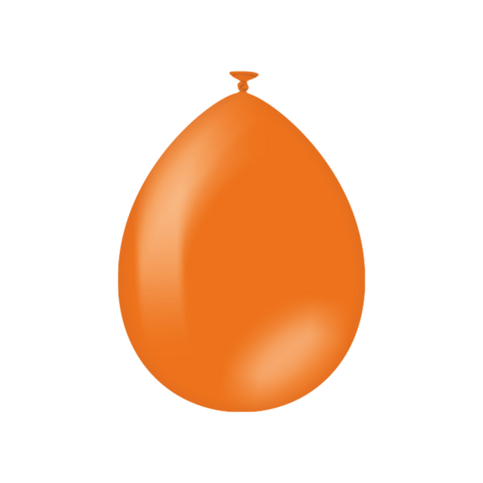 Ballonnen oranje 10 stuks