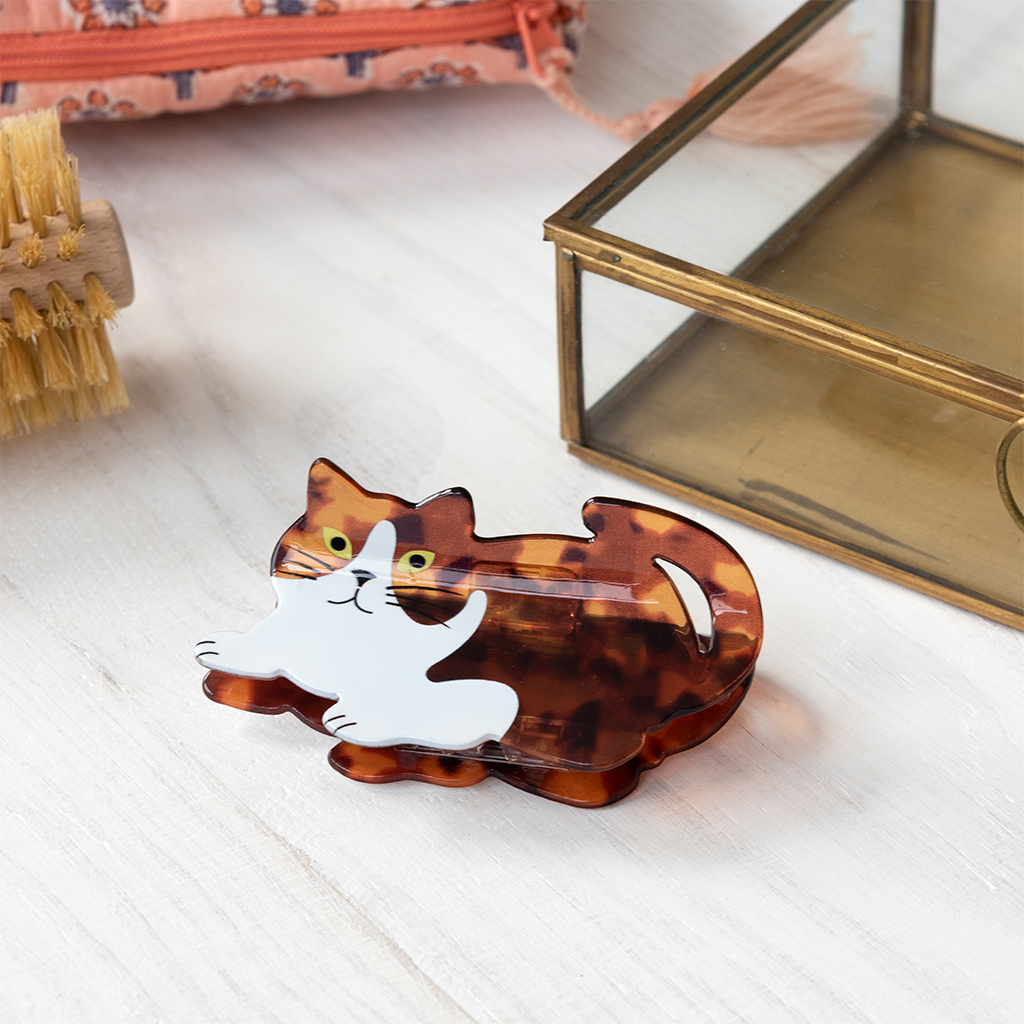 Rex London haarklem kat