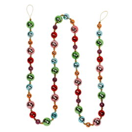 Holly Jolly discobollen slinger regenboog
