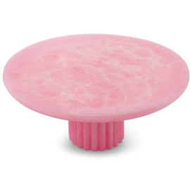 Vondels cake stand resin pink