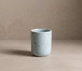 Egg Back Home party espresso cup 70 ml + eierdop blauw