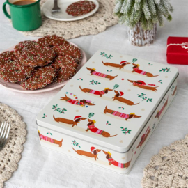 Rex London voorraadblik festive kerst teckels
