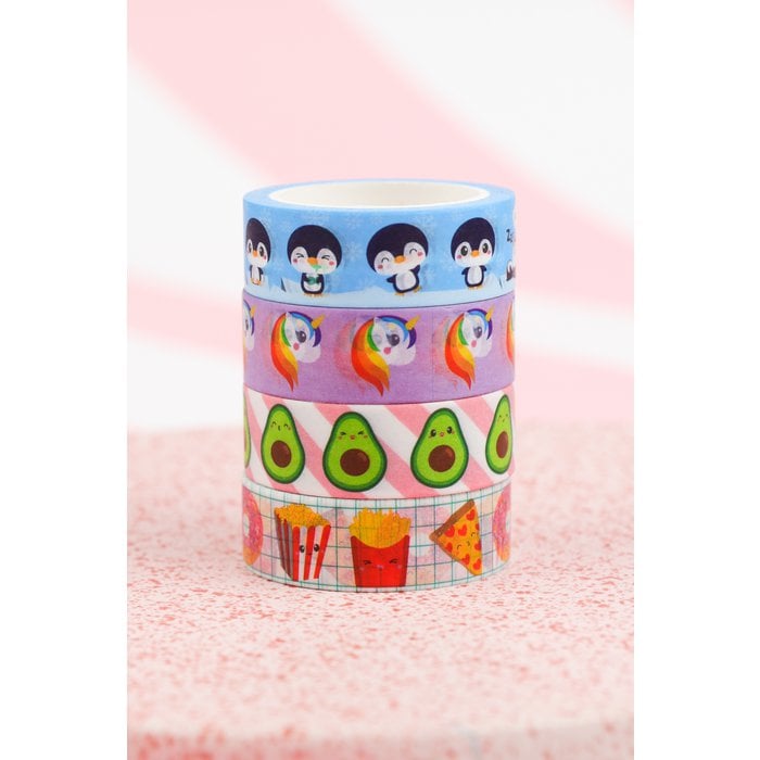 Studio Inktvis washi tape fast food