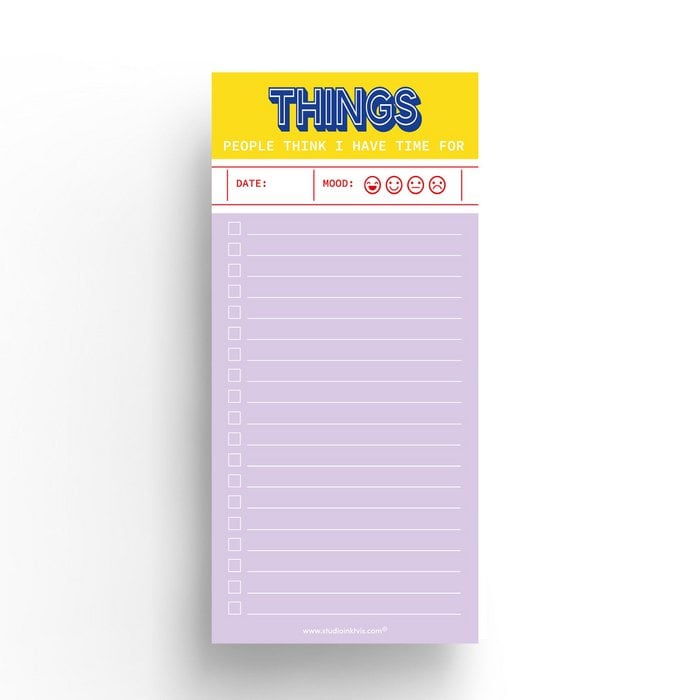 Studio Inktvis notitieblok things people think I have time for