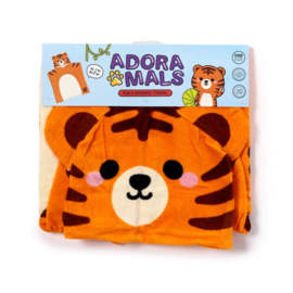 Badcape poncho tijger