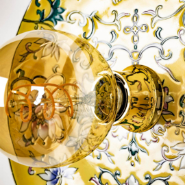 Bold Monkey Grannies Dish wandlamp lemon L