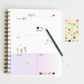 Rico Design mini foliestickers chingu 3 vellen