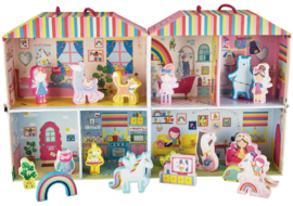 Floss & Rock rainbow fairy speelkoffer set