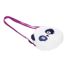 Crossbody knuffel tas panda beer