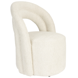 Dutchbone lounge chair Seina swivel beige