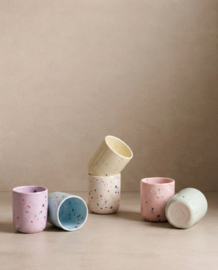 Egg Back Home party espresso cup 70 ml + eierdop roze