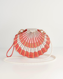 Fable England Pearl clam shell crossbody bag