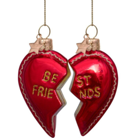 Vondels kerst ornamenten set best friends