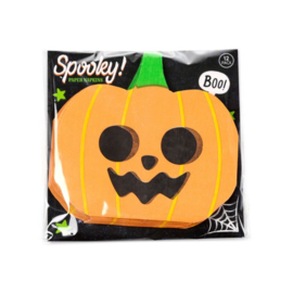 Halloween servetten pompoen