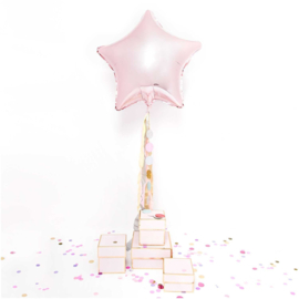 Rico Design folieballon ster roze