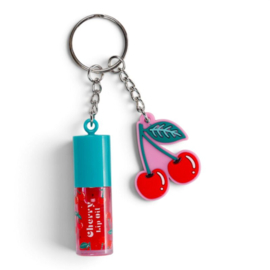 Lipolie sleutelhanger kersen