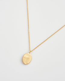 Fable England four leaf clover & pearl ketting