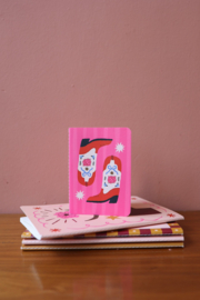 ATLITW Mini softcover notitieboekje Western Boots