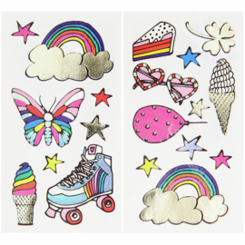 Rico Design plak tatoeages rainbow fun