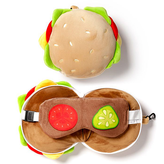Relaxeazzz reiskussen met masker hamburger