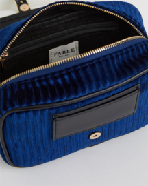 Fable England Vivianne velvet camera bag