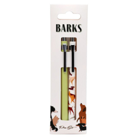 Honden barks pennen set van 2