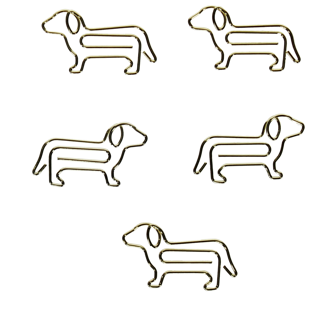 Rex London teckel paperclips