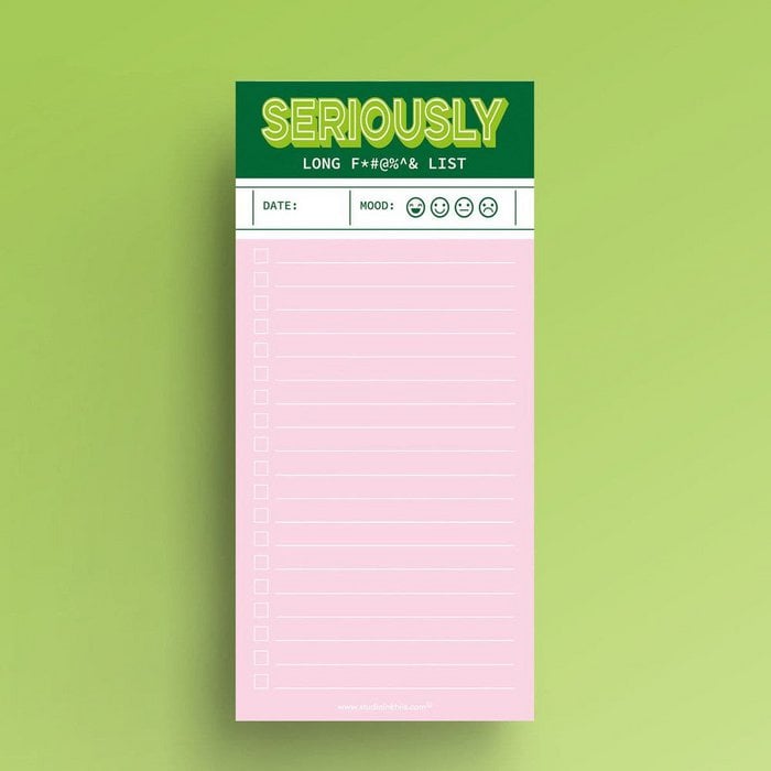 Studio Inktvis notitieblok seriously long list