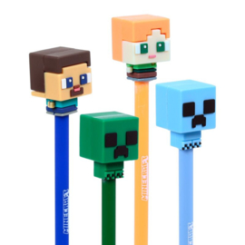 Minecraft set van 4 uitwisbare pennen