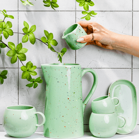 Egg Back Home Party Pitcher 1,5 L kan groen