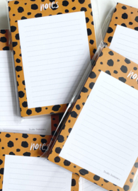 Studio Stationery notitieblok Cheetah