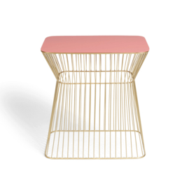 Bold Monkey No Offence side table old pink