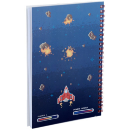 Game over 6-delige stationery set