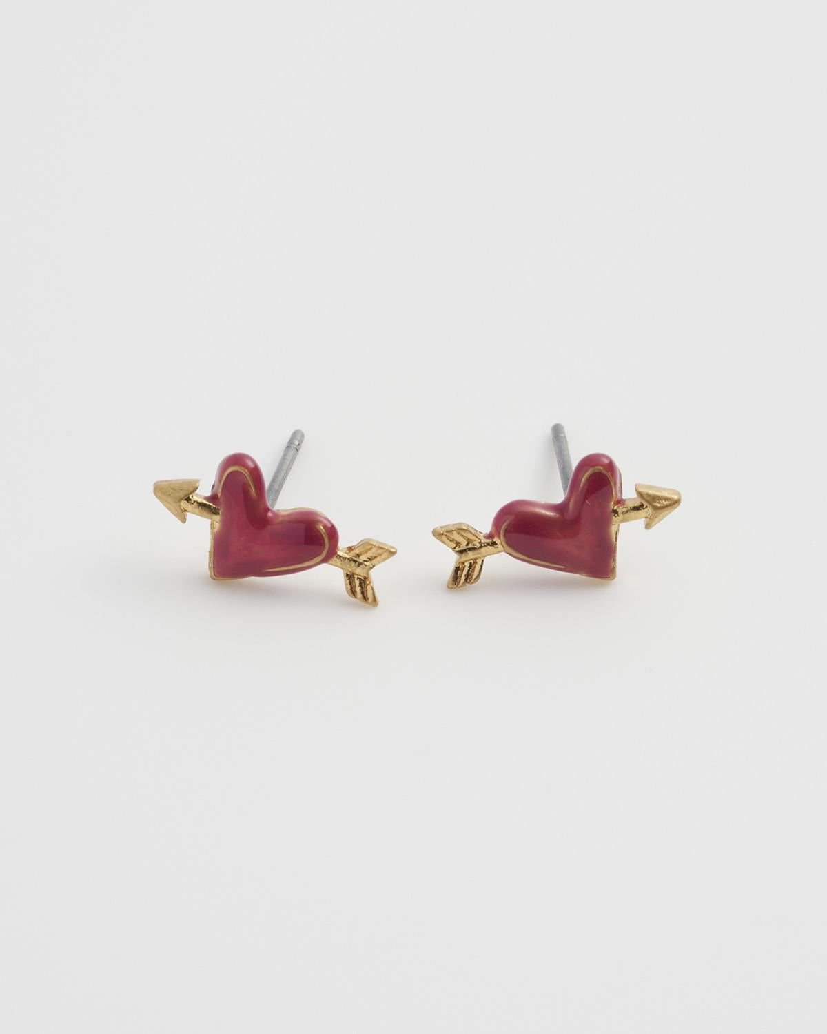Fable England Lovestruck Heart oorbellen