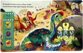 Boek: Kijk en ontdek! Bij de dino's